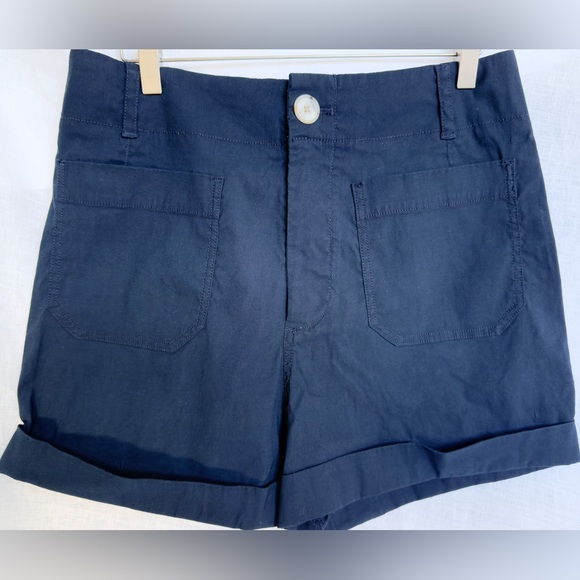 Anthropologie Pants - Anthropologie Colette Magic Fabric Shorts, Navy, 30 Waist, Original Retail $88